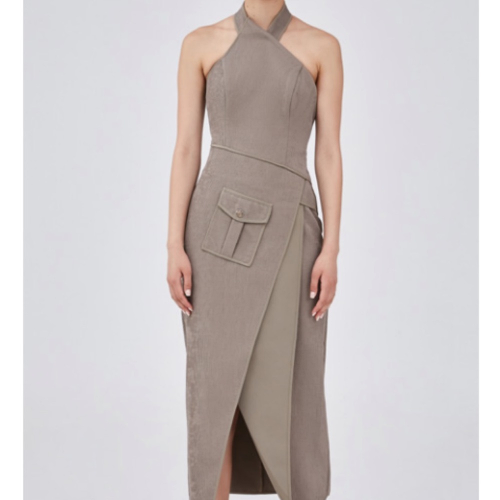 Wore Once. C/Meo Collective Almost Midi Dress - image 1